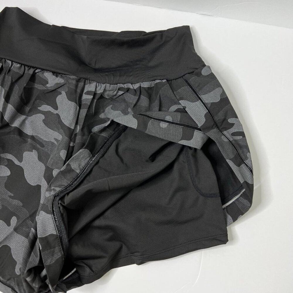 Lushforest Women’s Workout  High Waist Gym Running Shorts Sz M - Picture 10 of 10
